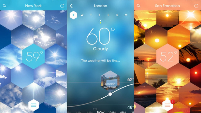 Sunnycomb, a weather app with a difference