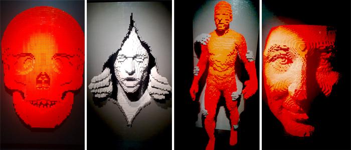 LEGO art exhibit
