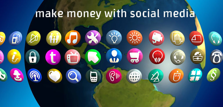 social media make mony